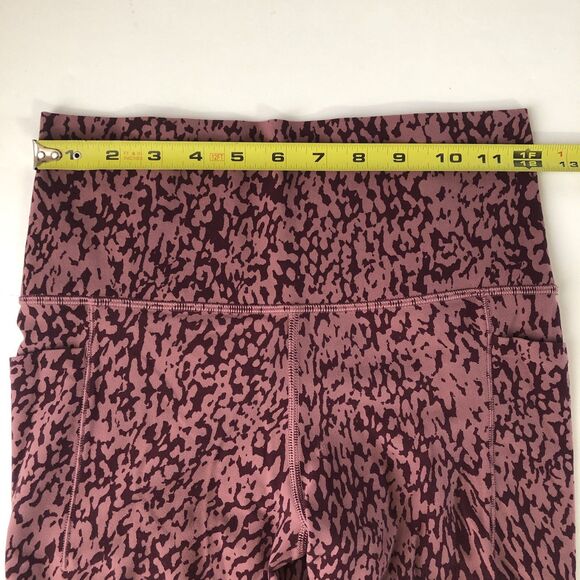Athleta Women's Salutation Stash Pocket II Leggings Animal Print Small Petite - Picture 5 of 13